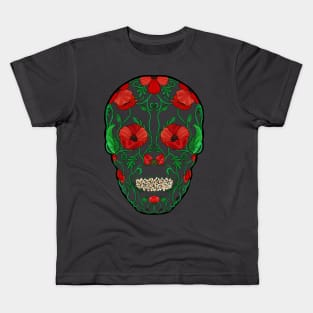 Calavera de Amapola Kids T-Shirt